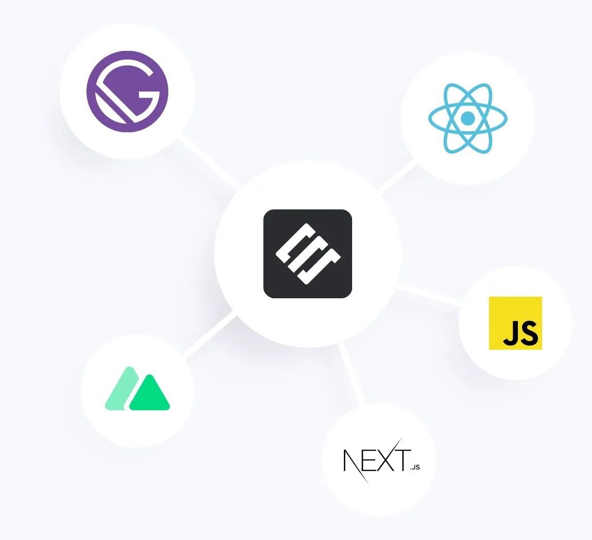 Works with modern front-end stacks